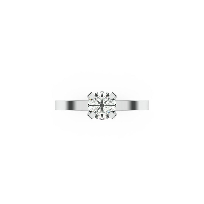 acheter Solitaire  Classique  Diamant Or Blanc DEVA