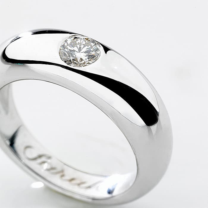 acheter Solitaire  Classique  Diamant Or Blanc JONC