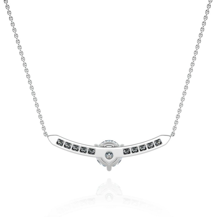 sell Pendant & Necklace Classics Diamond White Gold Barrette of diamonds