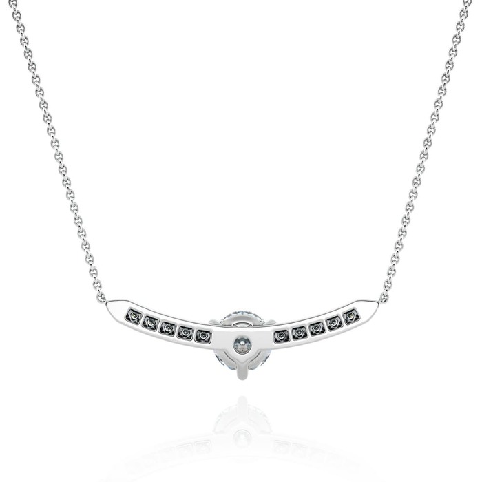 vente Pendentif Classique  Diamant Or Blanc Barette de diamants