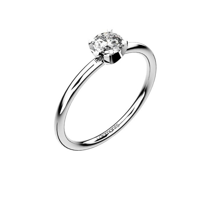 Engagement ring Classics Diamond Gold Dulcinée