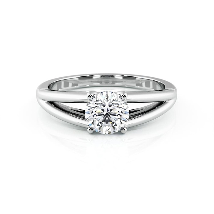 purchase Engagement ring Classics Diamond Gold Double Band