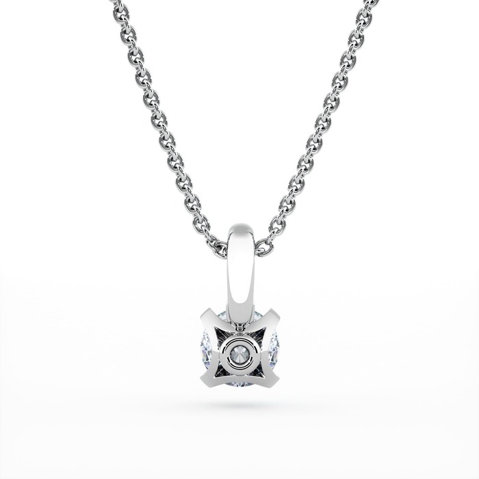 sell Pendant & Necklace Classics Diamond White Gold SOLITAIRE  N°1 with swivelling bail