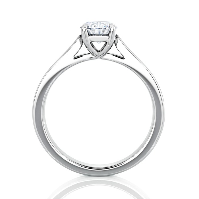 vente Solitaire  Classique  Diamant Or Blanc DIAM