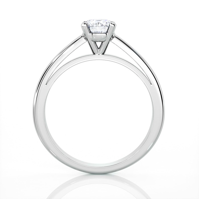 vente Solitaire  Classique  Diamant or 4 Griffes Classic