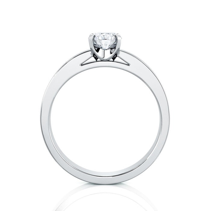 sell Engagement ring Classics Diamond Gold CRADLE