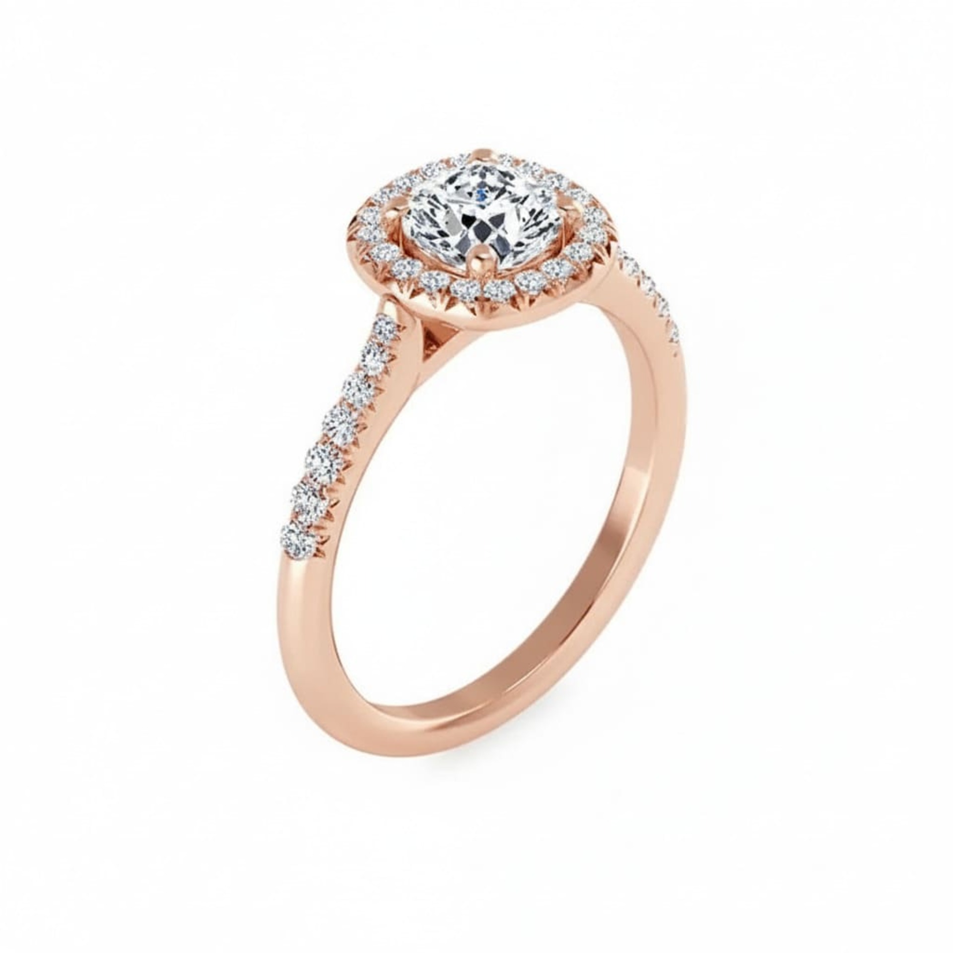Bague  Classique  Diamant Or Rose COUSSIN
