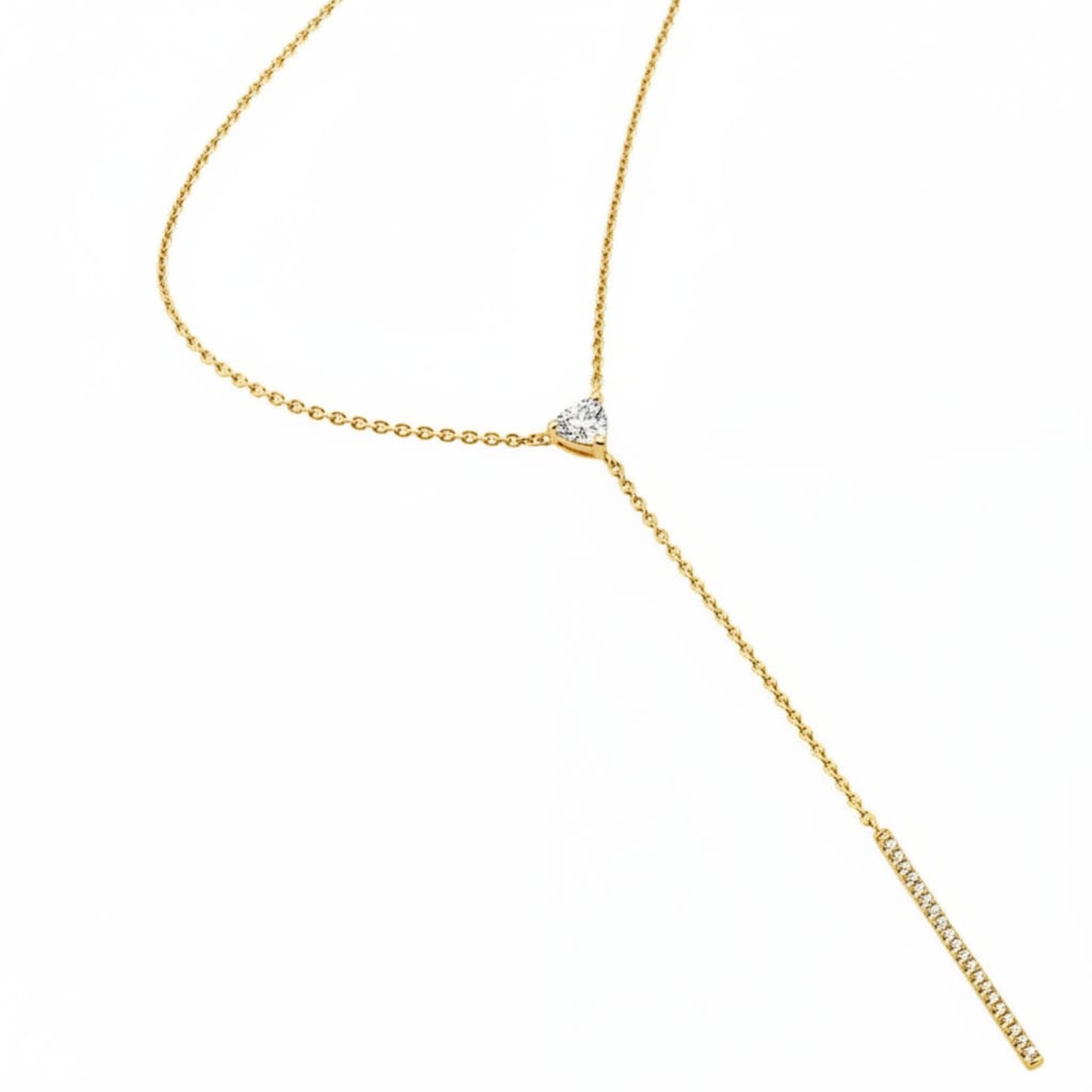Pendant & Necklace Classics Diamond Yellow Gold STEAL MY HEART AWAY