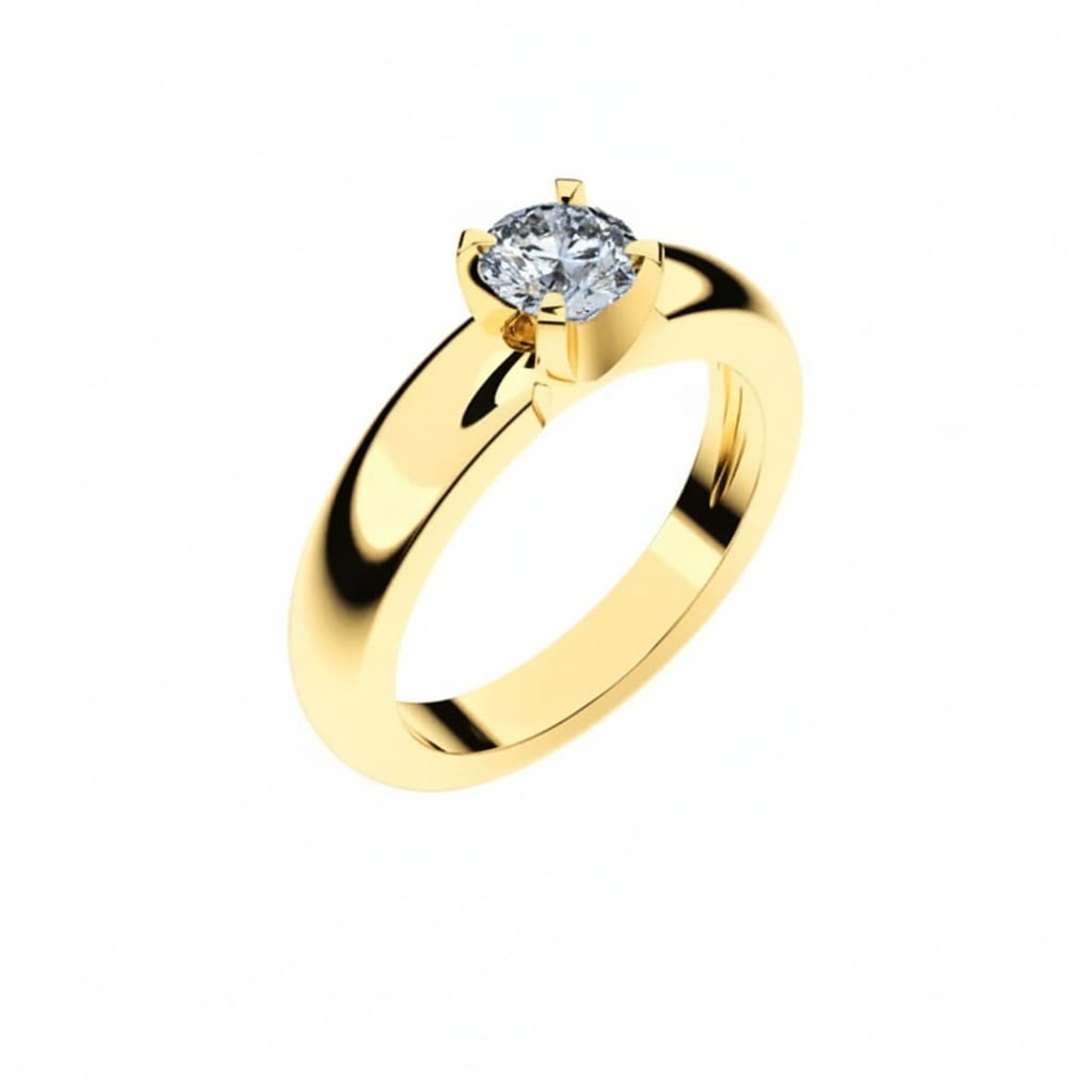 Engagement ring Classics Diamond Yellow Gold NOSOLO