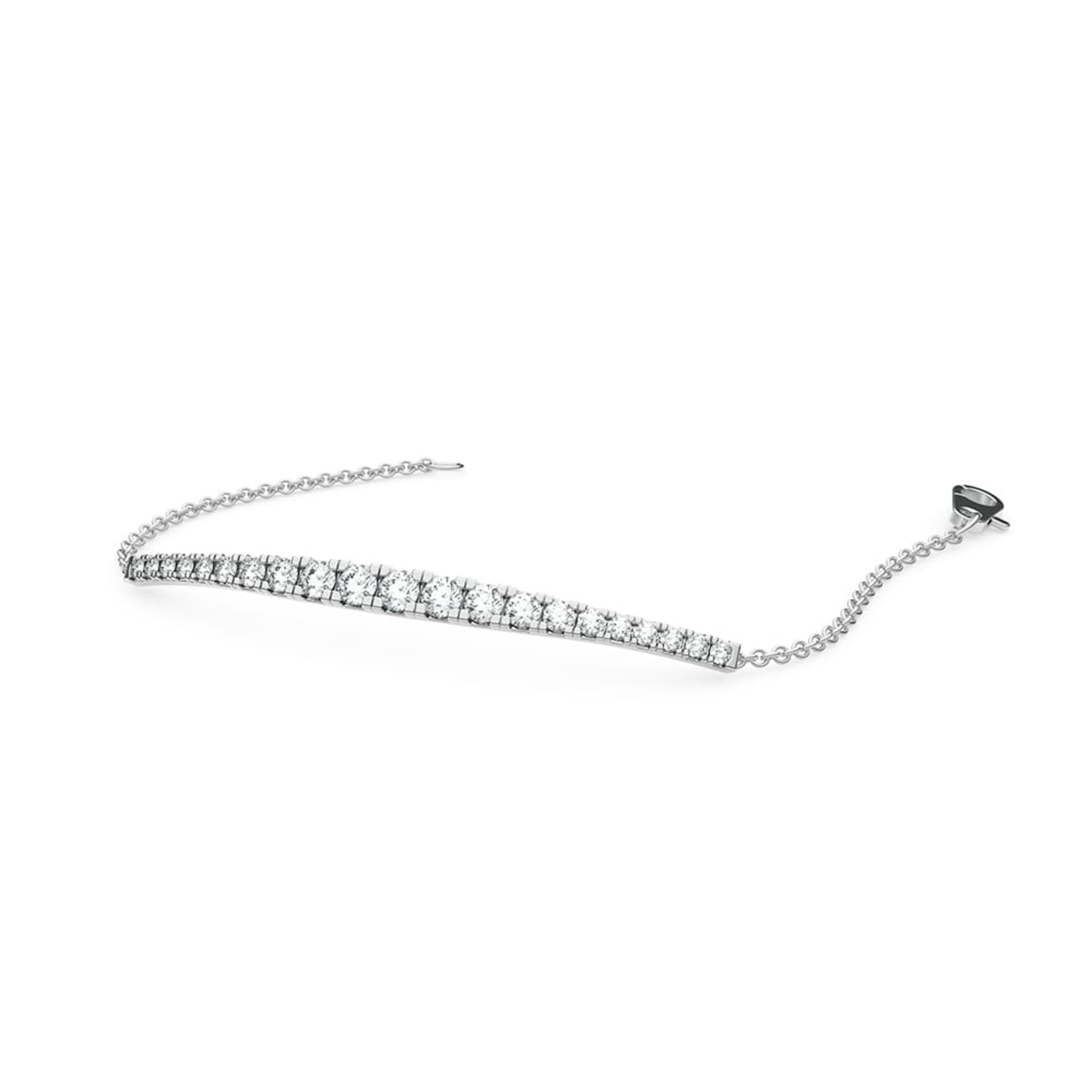 Bracelet  Diamant Or Blanc ERGO