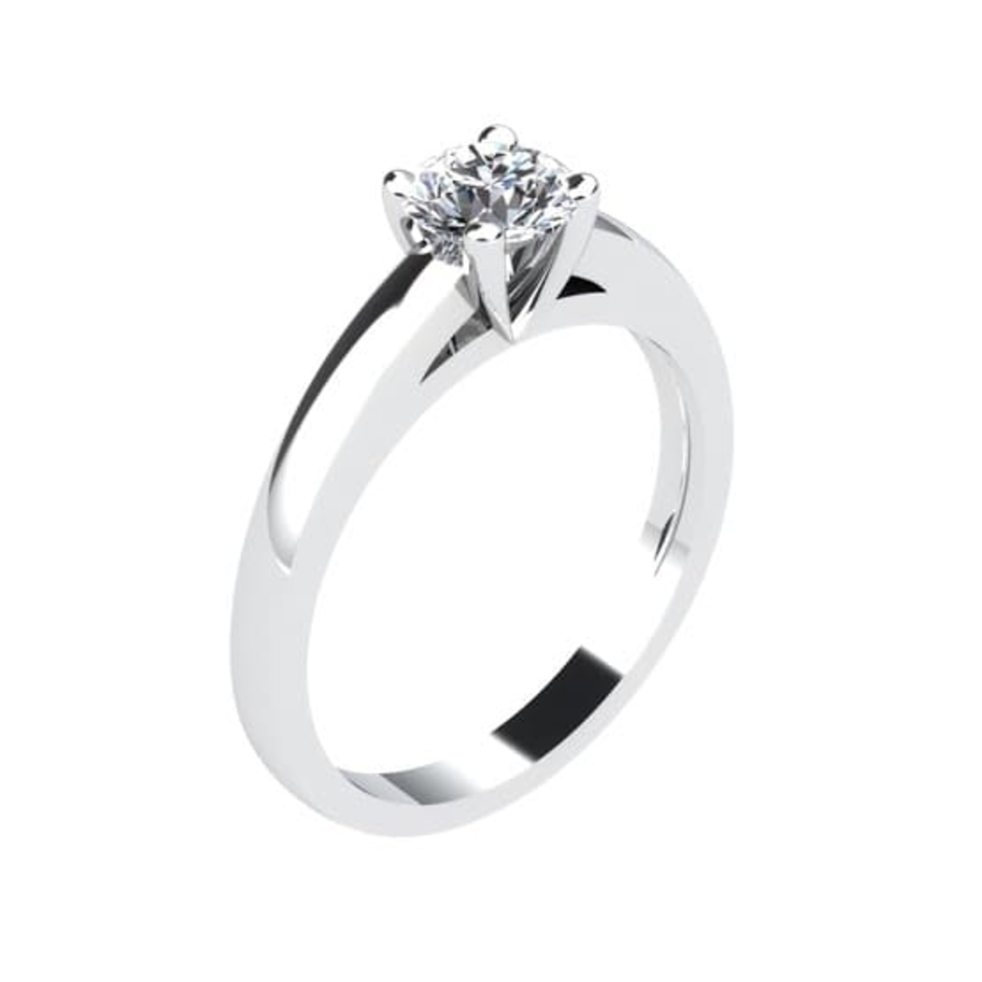 Engagement ring Classics Diamond White Gold SUNRISE